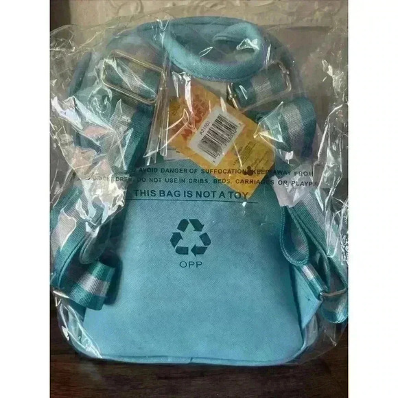 NWT WondaPOP Vegan Leather Disney Mini Backpack Micky Mouse Blue new in packagin - Picture 4 of 6